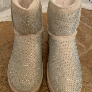 Size 9, crystal boots